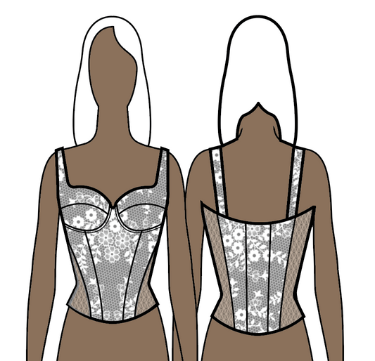 Lace Antoinette Corset