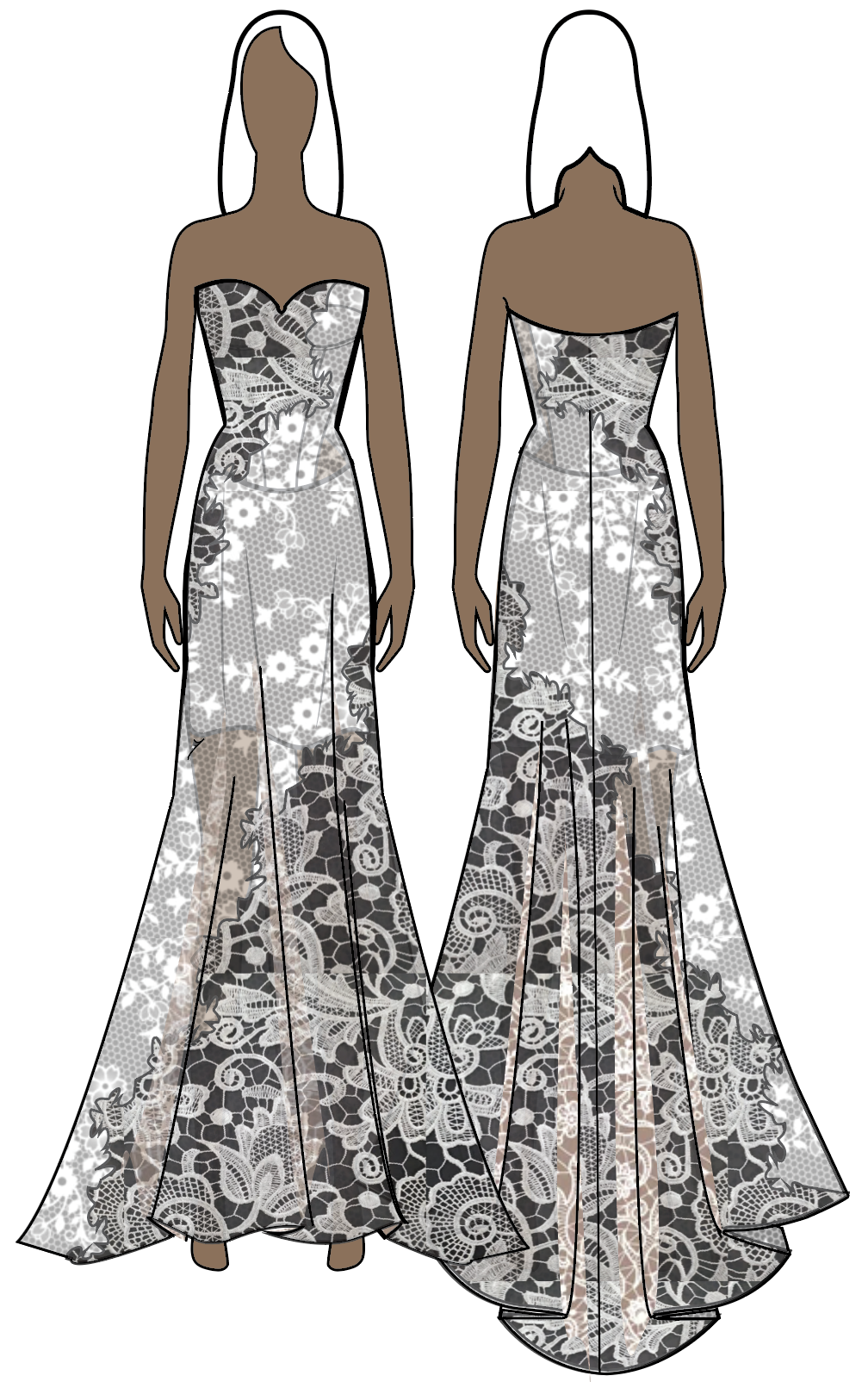Lace Monroe Dress