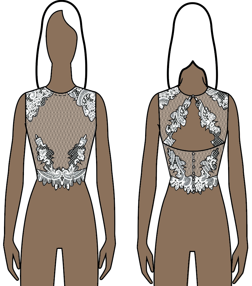 Lace Florence Overpiece