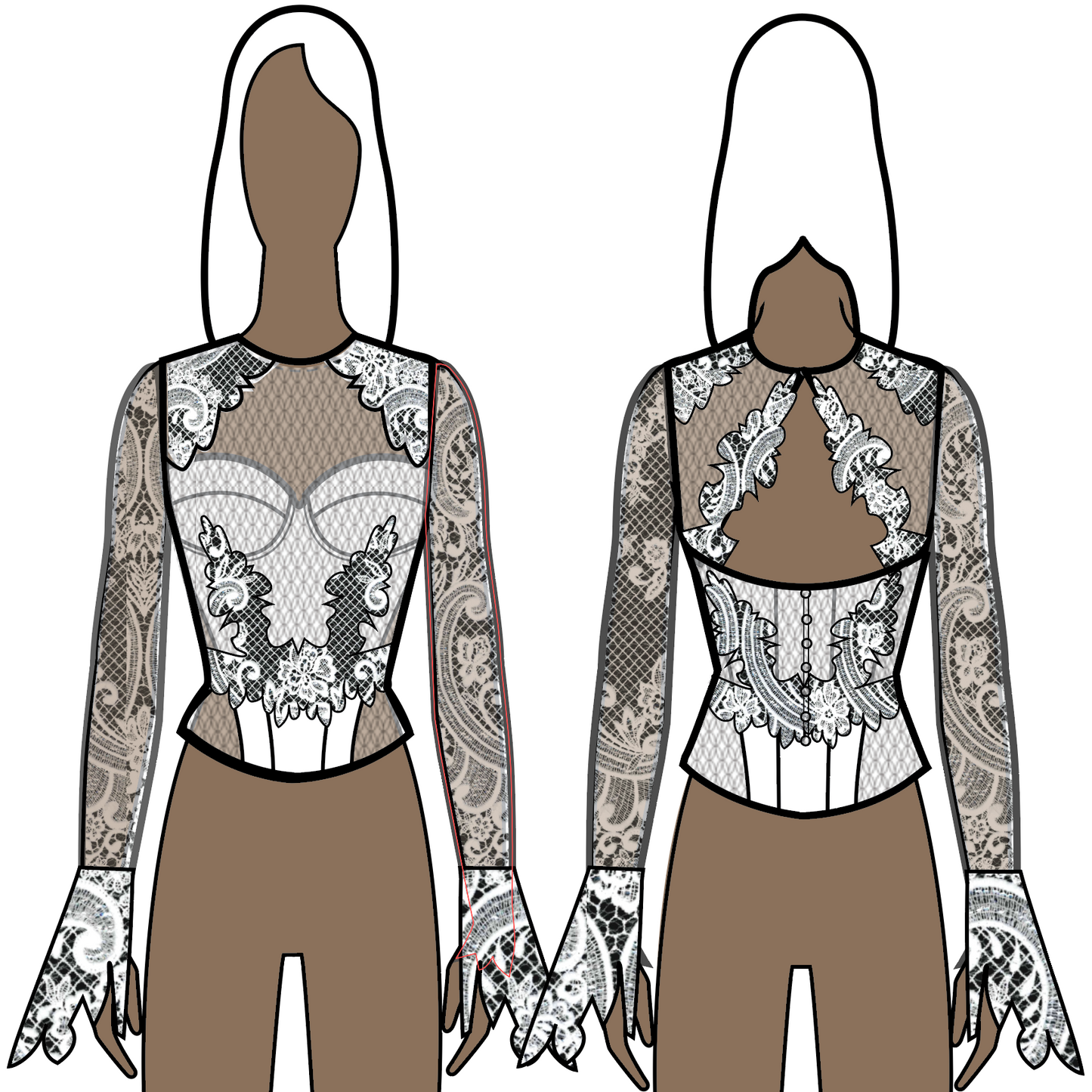 Lace Liberty Sleeve
